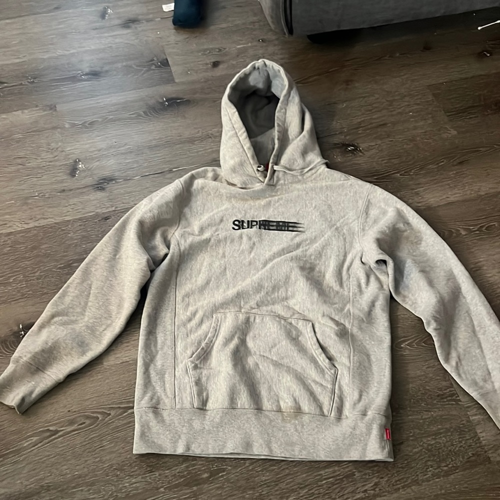 Supreme motion hoodie size medium